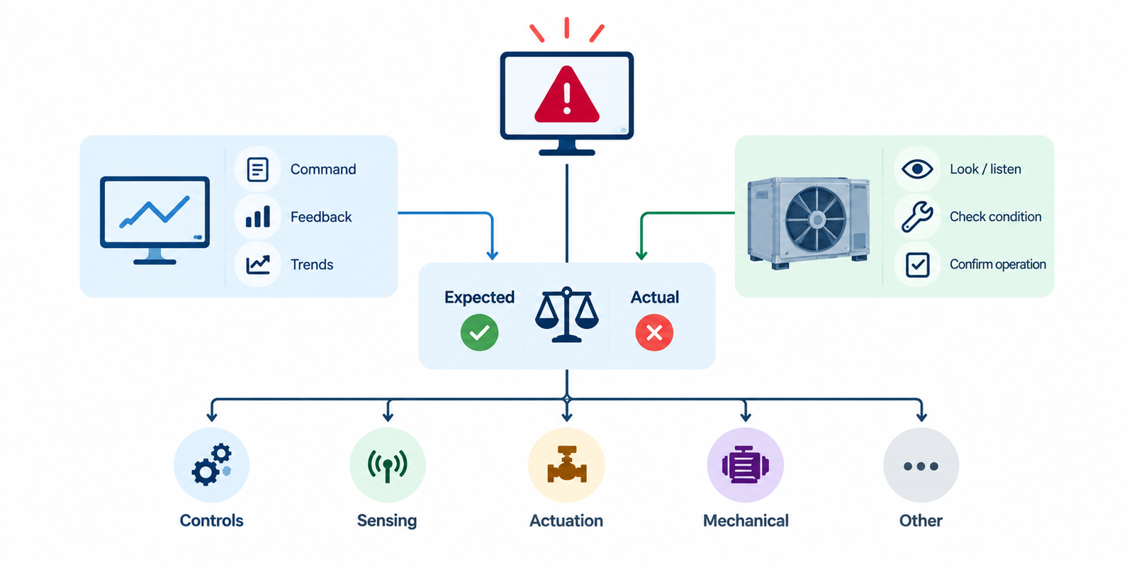 Five-step BMS troubleshooting process